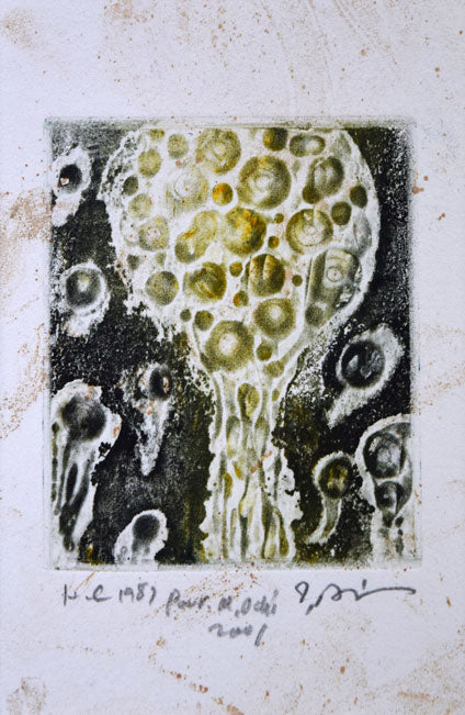 一原有徳「paur～」銅版画　作品全体拡大画像