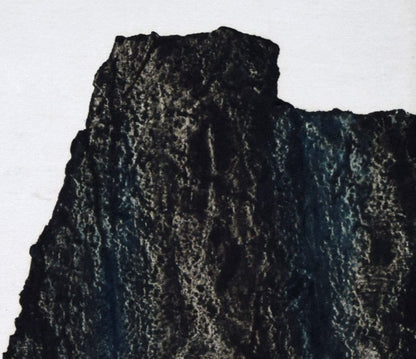 一原有徳「山」モノタイプ（一点物銅版画）　拡大画像2