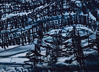 一原有徳「余市岳」銅版画　拡大画像2
