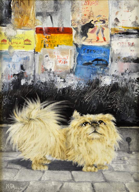 路傍の犬 絵画買取・販売の小竹美術