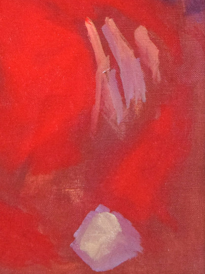 金子幸正「女性像」油絵・F8号　拡大画像4