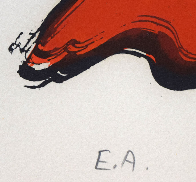 マン　レイ（Man　RAY）「現代の神話」リトグラフ　限定番号（ed,E.A.＝エプルーヴ　ダルティスト：作家保存版の意）