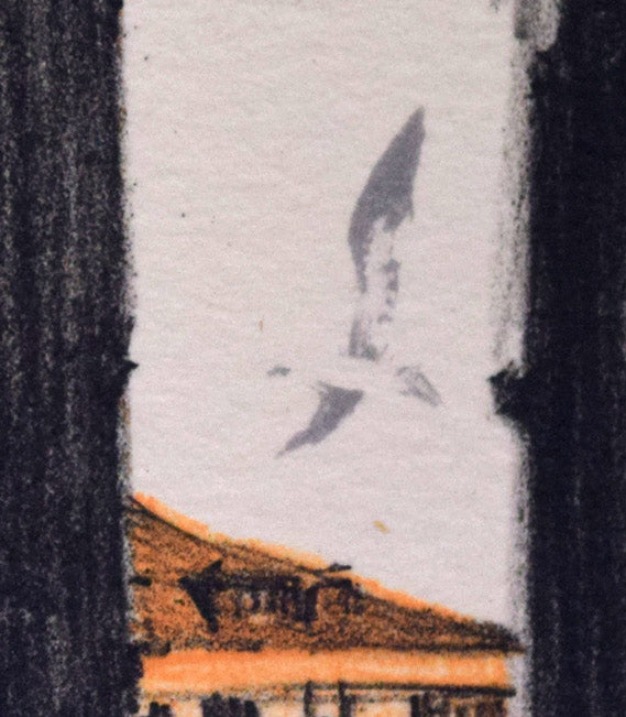 三栖右嗣「ヴェネツィアⅢ」リトグラフ　拡大画像5