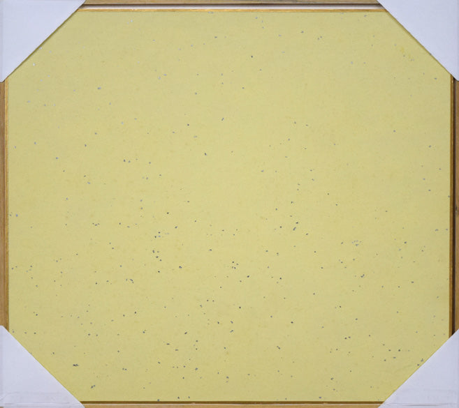 森本光子「薔薇」水彩画　作品裏側画像