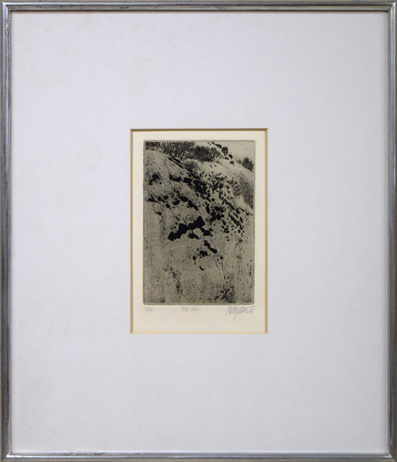 ピーター・ミルトン「THE　HILL」銅版画