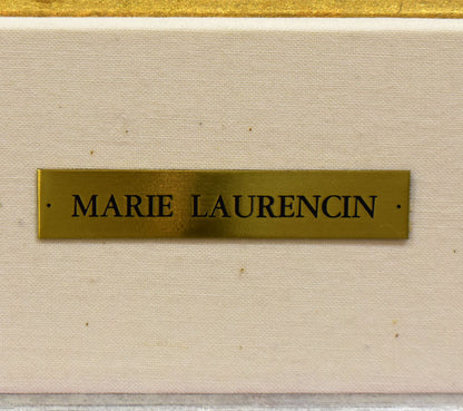 マリー　ローランサン（Marie　Laurencin）『バルコニーの乙女と犬（「フィネットの冒険」より）』リトグラフ　プレート拡大画像
