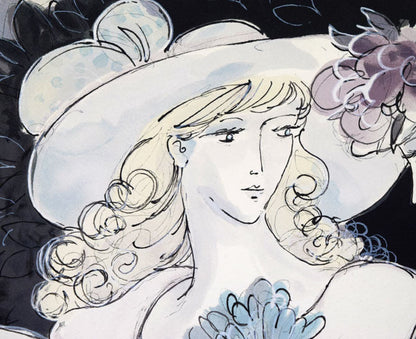 サージ　マルジス(Serge　Marjisse)「Les　Confidences」リトグラフ　拡大画像1