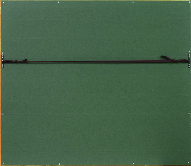 サージ　マルジス(Serge　Marjisse)「Les　Confidences」リトグラフ　額縁裏側画像