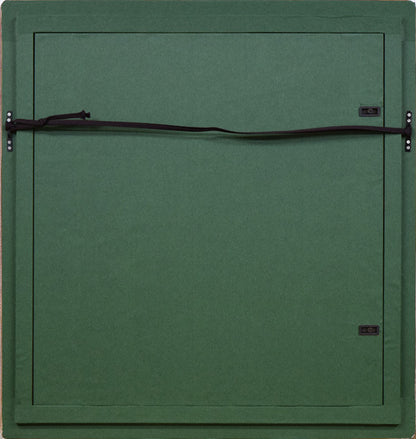 佐藤忠良「秋の花水木」水彩画・1977年作　額縁裏側部分