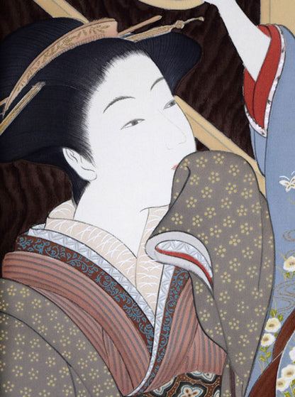 関尾保月「目黒雅叙園」版画　拡大画像3