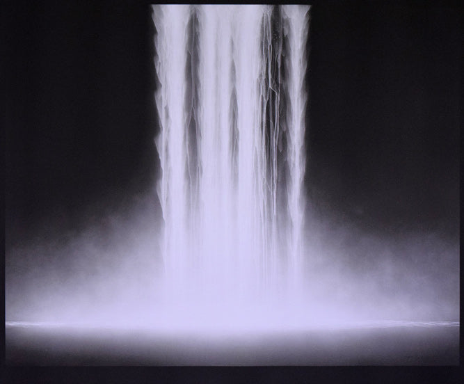 千住　博「Waterfall（Day　Fall／Night　fall）HSエディション」ミックストメディア版画　作品全体拡大画像
