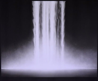 千住　博「Waterfall（Day　Fall／Night　fall）HSエディション」ミックストメディア版画　作品全体拡大画像