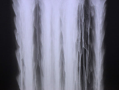 千住　博「Waterfall（Day　Fall／Night　fall）HSエディション」ミックストメディア版画　拡大画像1