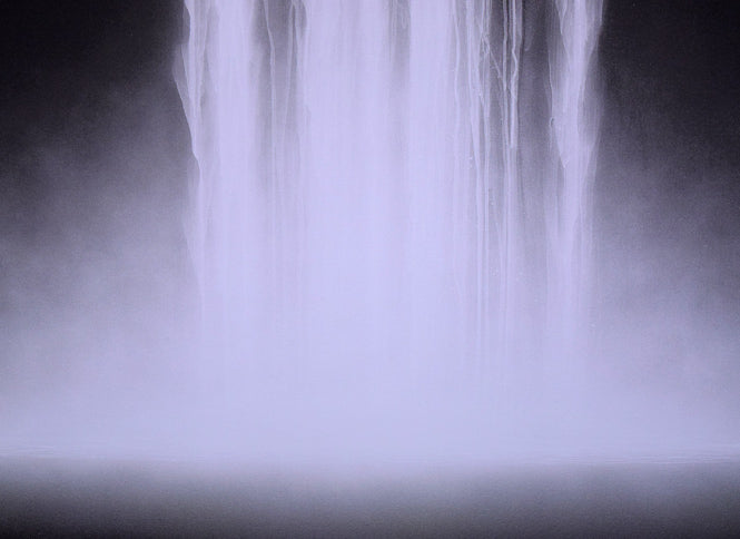 千住　博「Waterfall（Day　Fall／Night　fall）HSエディション」ミックストメディア版画　拡大画像2