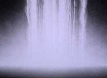 千住　博「Waterfall（Day　Fall／Night　fall）HSエディション」ミックストメディア版画　拡大画像2