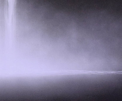千住　博「Waterfall（Day　Fall／Night　fall）HSエディション」ミックストメディア版画　拡大画像4