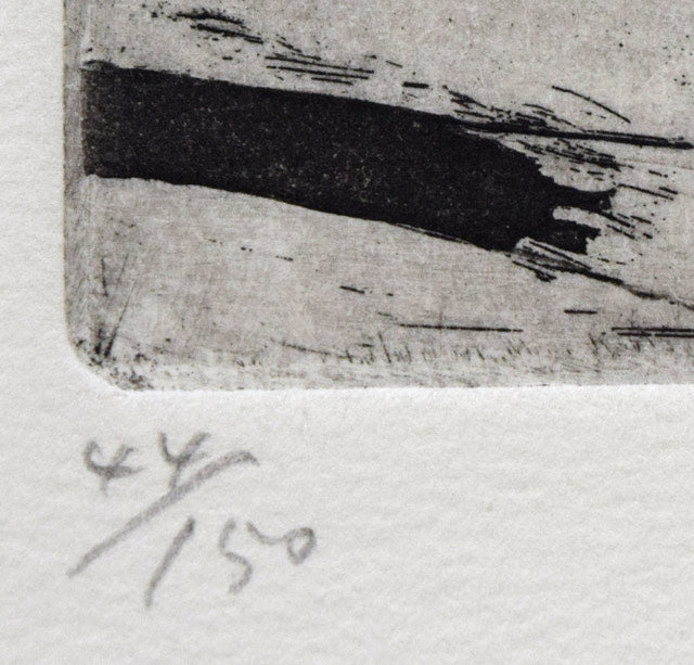 山岡康子「sweet　memories」銅版画　限定番号（ed，44/150）拡大画像